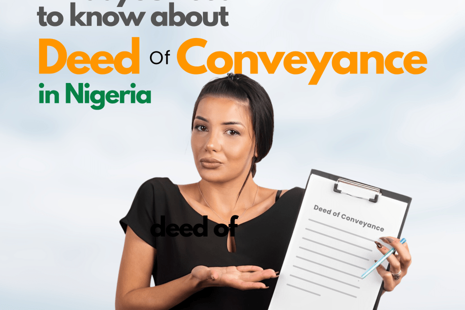 deed of conveyance in Nigeria