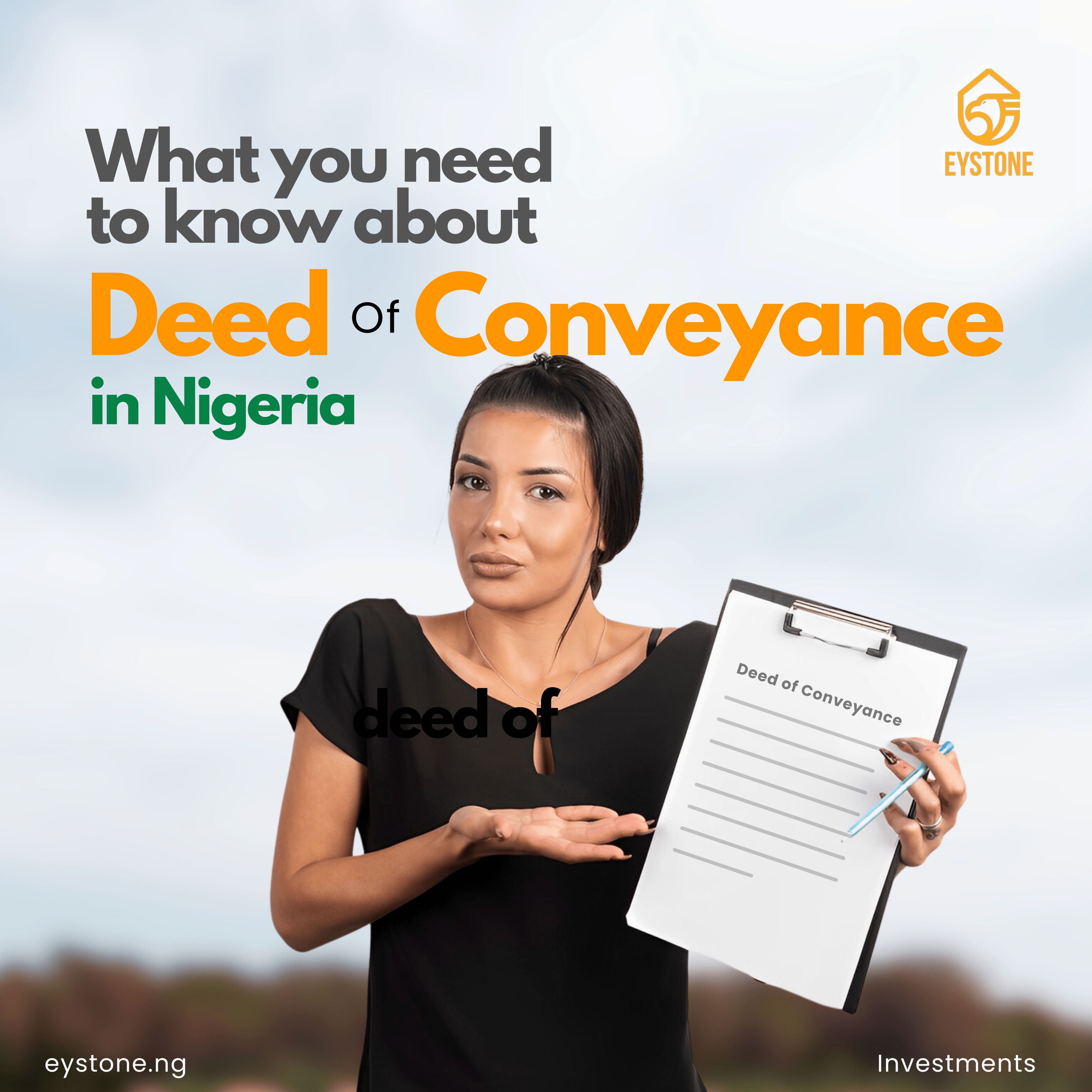 deed of conveyance in Nigeria